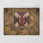 Ulster Scots antiek map briefkaart (Voorkant)