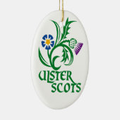Ulster Scots (Scots-Irish)-ontwerp. Keramisch Ornament (Rechts)