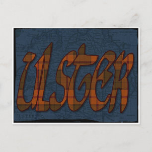 Ulster tartan briefkaart