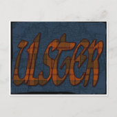 Ulster tartan briefkaart (Voorkant)
