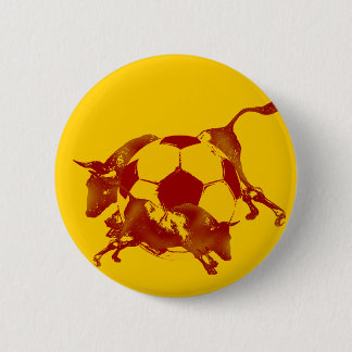 Ulta hot Spanish Running of the bulls soccer gifts Ronde Button 5,7 Cm