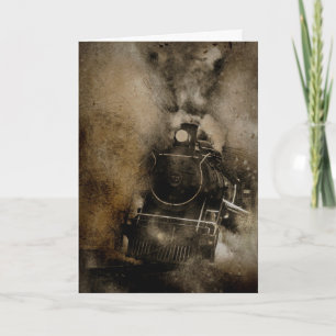 Ulterior Locomotives Train Lover Birthday Card Kaart