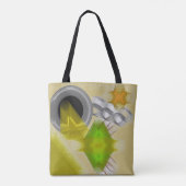 "Ultiem in hedendaagse" schouderschouder Canvas ta Tote Bag (Achterkant)