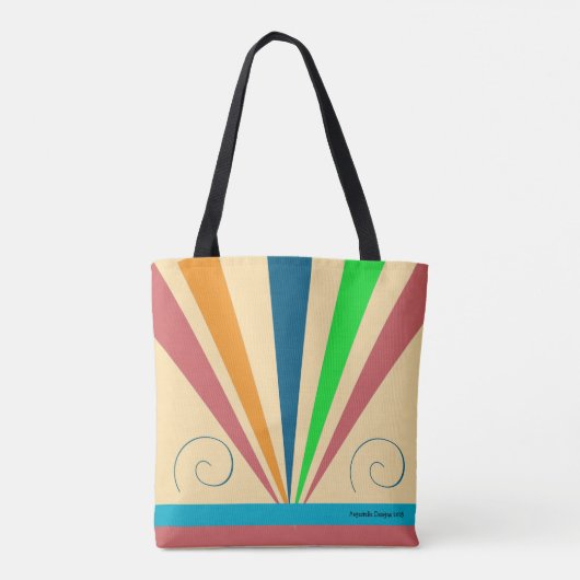 Ultiem zomerplezier tote bag (Achterkant)