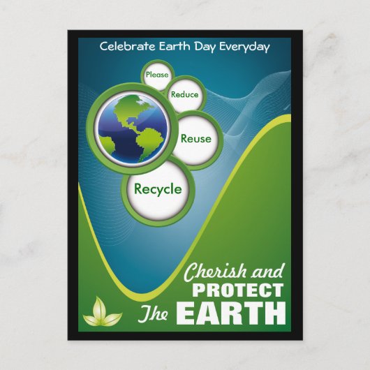 Ultieme Aarde Briefkaart (Voorkant)