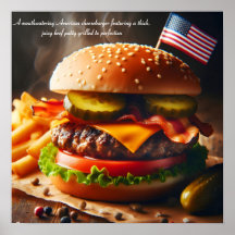 Ultieme Amerikaanse Cheeseburger-ervaring