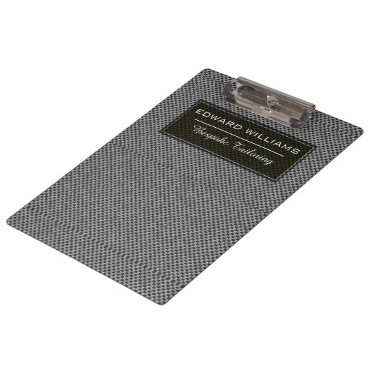 Ultieme beleving Bespoke Tailoring mode Klembord (Gekanteld)