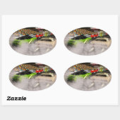 Ultieme bewegingsneerslag 2 ovale sticker (Vel)