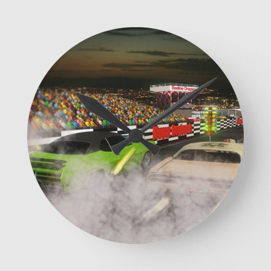 Ultieme bewegingsneerslag 2 ronde klok (Voorkant)