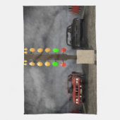 Ultieme bewegingsoptoning theedoek (Verticaal)