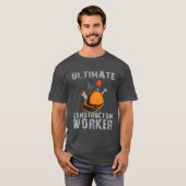 Ultieme bouwarbeider t-shirt (Voorkant volledig)