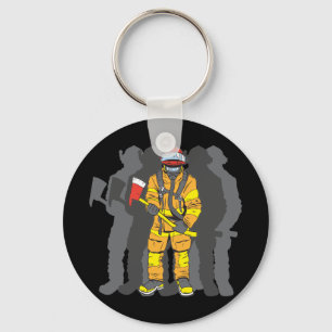 Ultieme brandweerman sleutelhanger