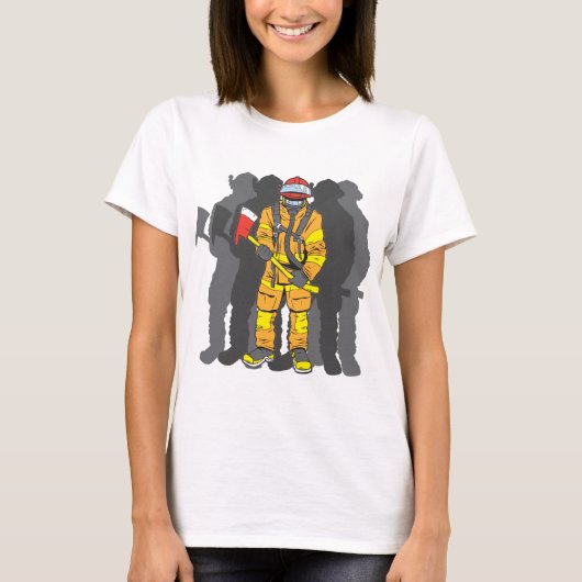 Ultieme brandweerman t-shirt (Voorkant)