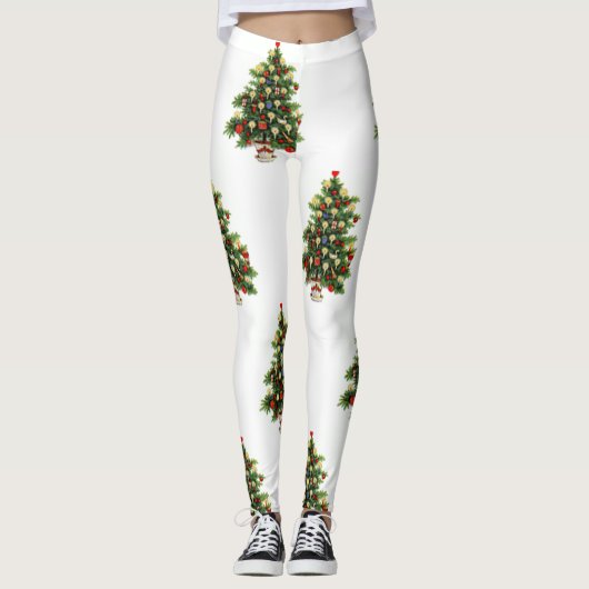 ULTIEME CHRISTMAS TREE CHRISTMAS LEGGINGS (Voorkant)