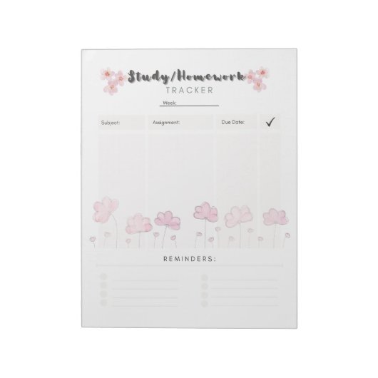 Ultieme dagelijkse studieplanner sjabloon notitieblok (Linkerzijde)