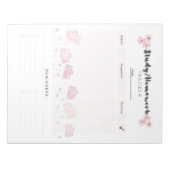 Ultieme dagelijkse studieplanner sjabloon notitieblok (Voorkant)