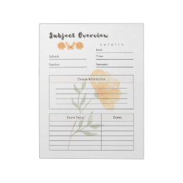 Ultieme dagelijkse studieplanner sjabloon notitieblok