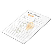 Ultieme dagelijkse studieplanner sjabloon notitieblok (Schuin)