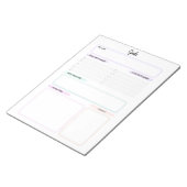 Ultieme doelen Tracker Sjabloon Notitieblok (Schuin)