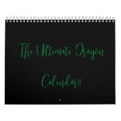 Ultieme dragon Art Agenda Kalender (Hoes)