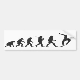 Ultieme evolutie! bumpersticker