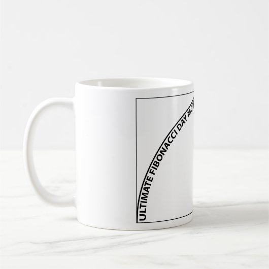 Ultieme Fibonacci Day Moment Koffiemok (Links)