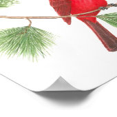 Ultieme fijne tekenafdrukken in noordelijke kardin poster (Hoek)