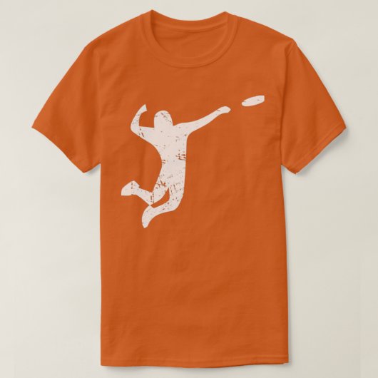 Ultieme Frisbee Player T-shirt (Design voorkant)