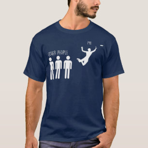 Ultieme frisbee voor mannen t-shirt