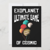 Ultieme game van kosmische exoplanet Planet Astron Kaart (Voorkant)