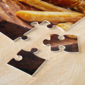 Ultieme Geladen Kaasburger Legpuzzel (Zijkant)