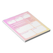 Ultieme Gezondheidsplanner Notitieblok (Schuin)