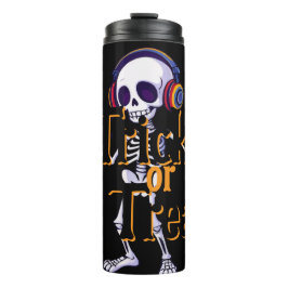 Ultieme Halloween Skeleton Dance – Neon T-shirt Thermosbeker