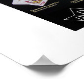 ultieme hand / slechte slag poster (Hoek)