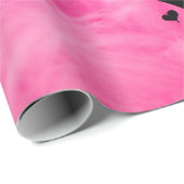 Ultieme hot-roze Fuzzy Faux Fur Cadeaupapier (Rol Hoek)
