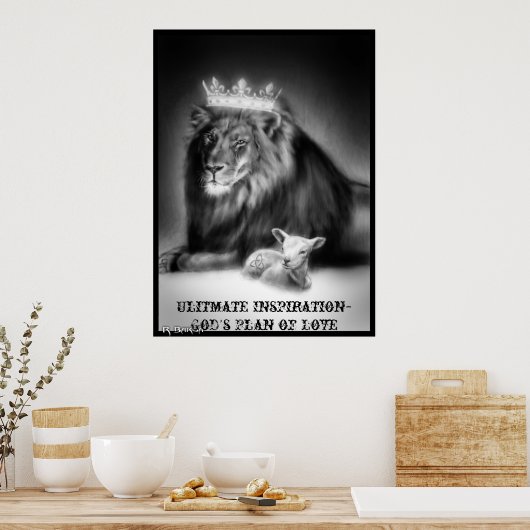 Ultieme inspiratie - Middelgroot Poster (Keuken)