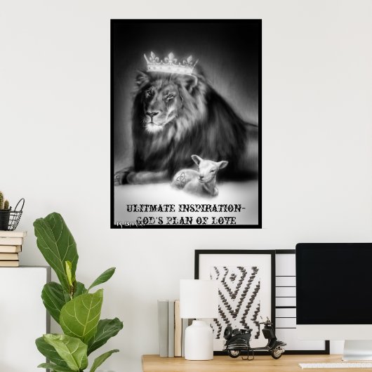 Ultieme inspiratie - Middelgroot Poster (Thuiskantoor)