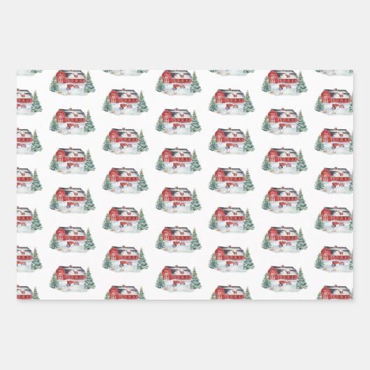 Ultieme kerstcadeaus voor Collectie met feestviere Inpakpapier Vel (Voorkant 2)