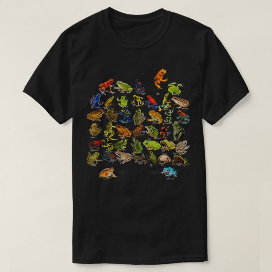 Ultieme kikkergids Funny Frog Lover Frog Eigenaar T-shirt (Design voorkant)
