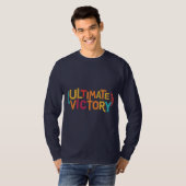 Ultieme overwinning" Triomf-geïnspireerd T-shirt (Voorkant volledig)