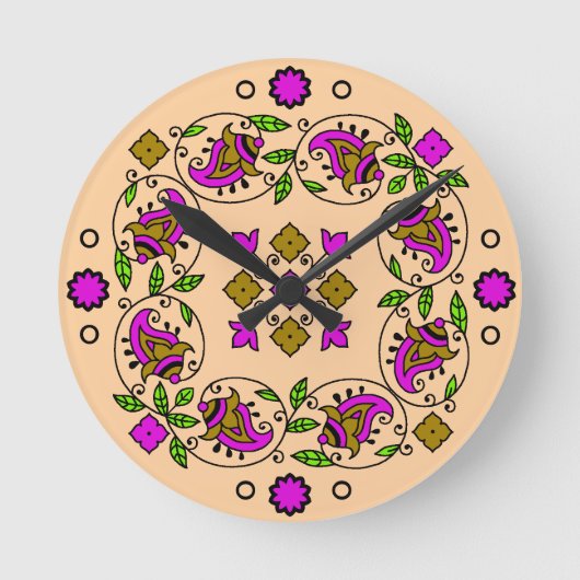 ultieme  patroon ronde klok (Voorkant)