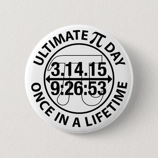 Ultieme PCI-dag 2015 Ronde Button 5,7 Cm (Voorkant)