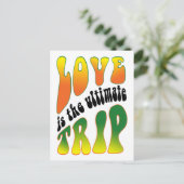 Ultieme reis briefkaart (Staand voorkant)