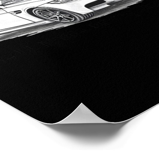 Ultieme rijmachine Euro E92 Poster (Hoek)