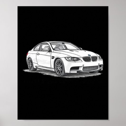 Ultieme rijmachine Euro E92 Poster (Voorkant)