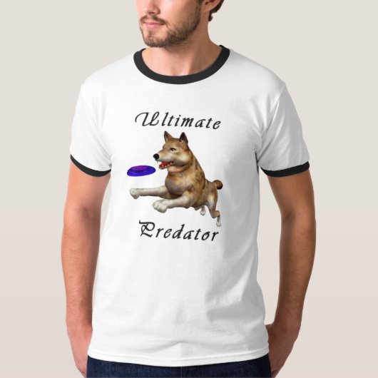 Ultieme roofdier (wolvenontwerp) t-shirt (Voorkant)