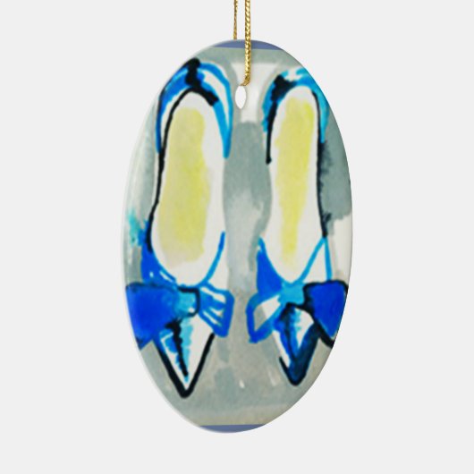 *** ULTIEME SHOE LOVER *** KERAMISCH ORNAMENT (Rechts)