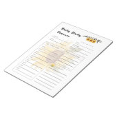 Ultieme sjabloon voor dagelijkse studieplanning notitieblok (Schuin)