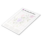 Ultieme sjabloon voor dagelijkse studieplanning notitieblok (Schuin)