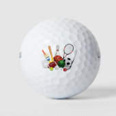 * ULTIEME "SPORT'S PERSON* GOLF BALLS GOLFBALLEN (Voorkant)